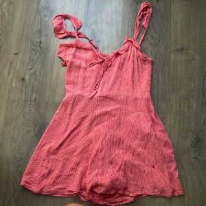 cute pink billabong romper💖